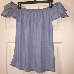 Off the shoulder top!